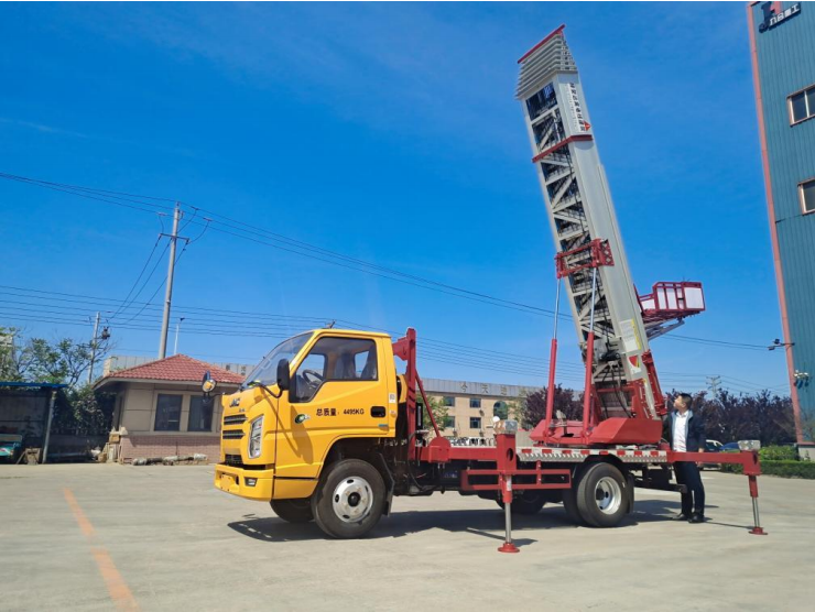 阜龙乡常年租赁32米云梯车